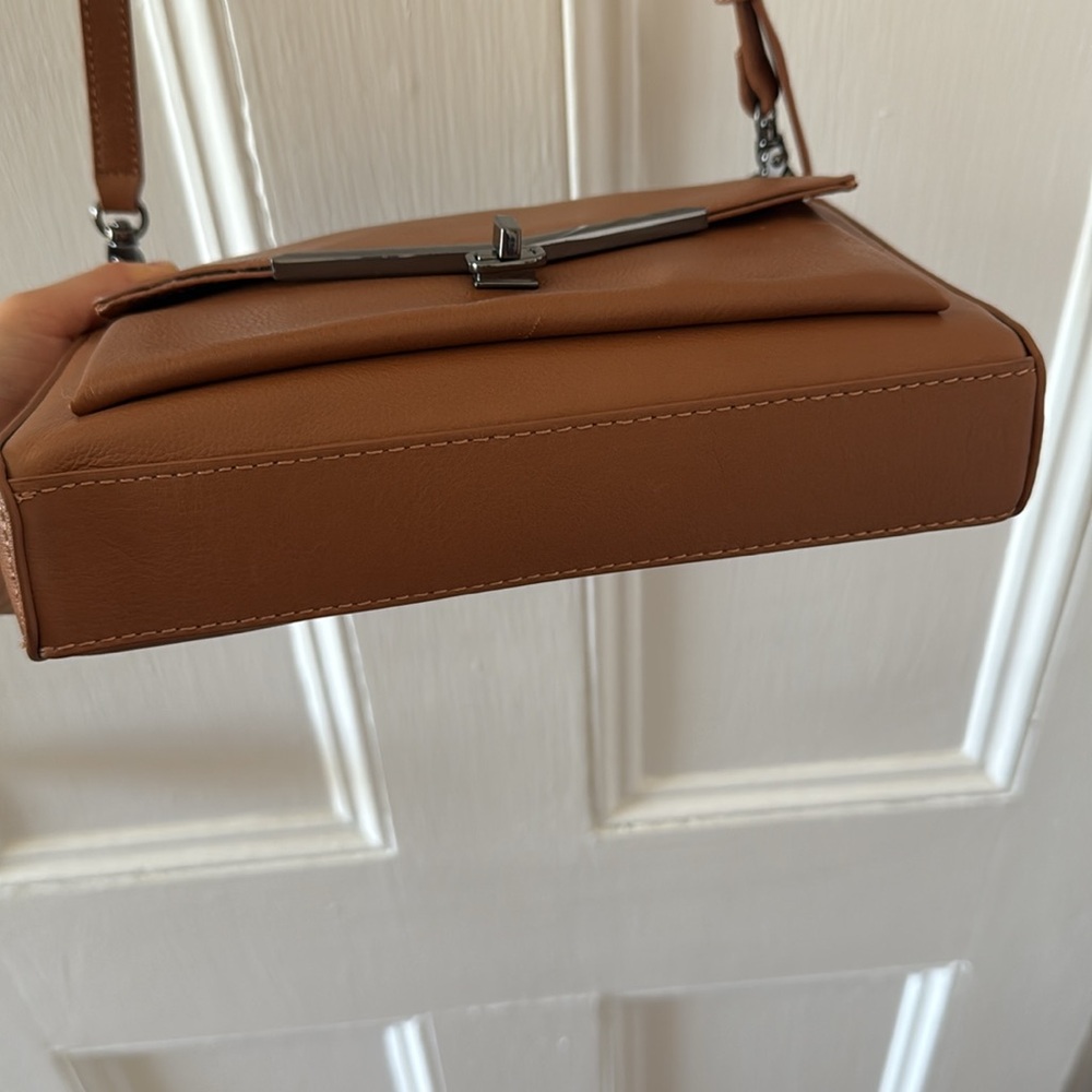 Botkier Brown Leather Crossbody Bag - Picture 3 of 5